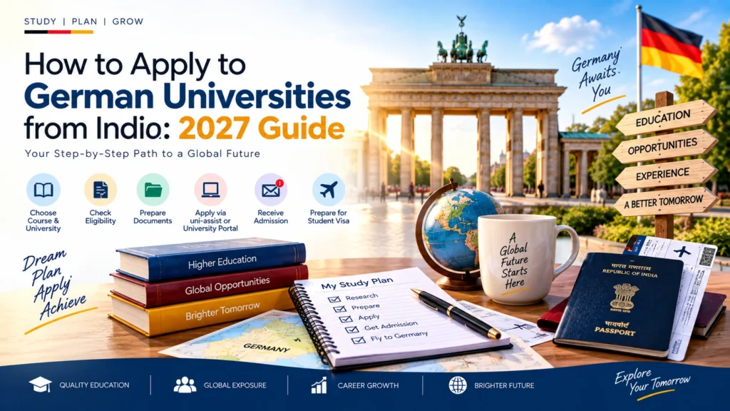 How to apply to German universities from India for 2027