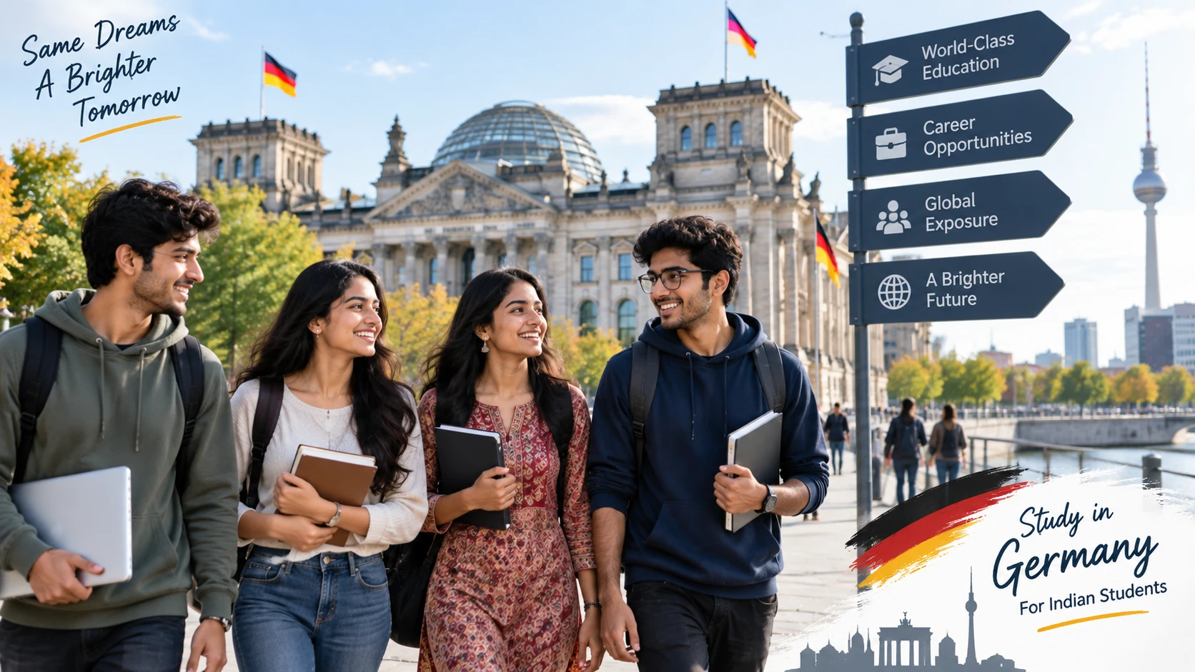 Indian students studying in Germany
